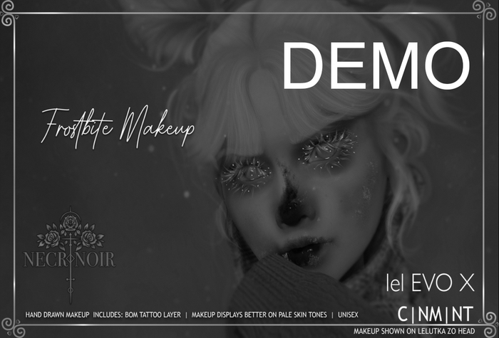 {NecroNoir} Frostbite Makeup - DEMO