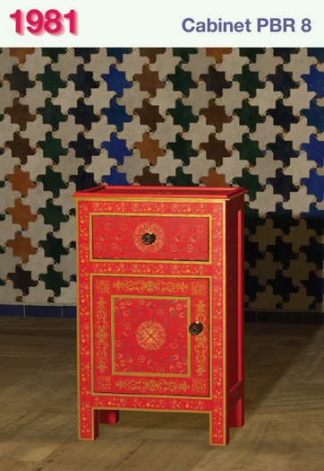 1981 Cabinet PBR 8