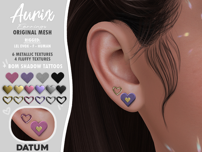 DATUM // AURIX EARRINGS | LELUTKA ♡