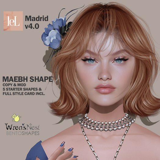 LELUTKA MADRID SHAPE - { wren's nest } - Maebh