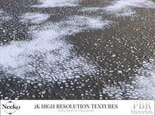 N: Snowed Terrain - PBR Material