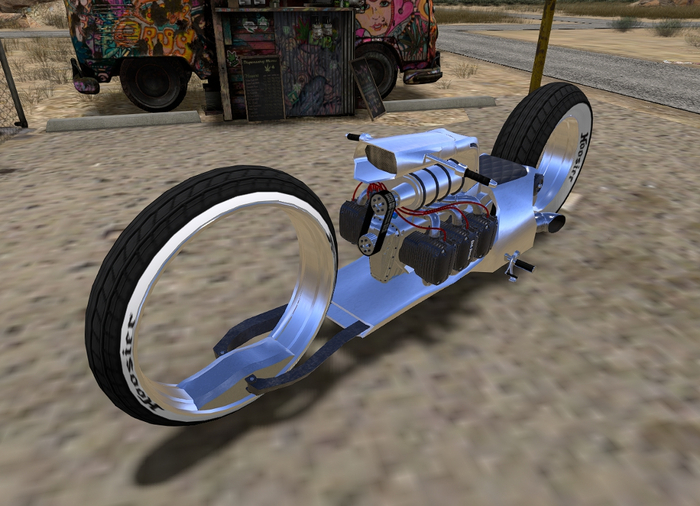 Dumont R66 Hubless (PBR) - Crated Motorcycle