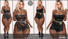 Dark Angel : Liora Set - Black [Legacy - Lara X - Reborn/Waifu - Nhumana]