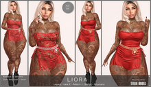 Dark Angel : Liora Set - Red [Legacy - Lara X - Reborn/Waifu - Nhumana]