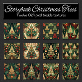 *Wallflowers* Storybook Christmas Trees