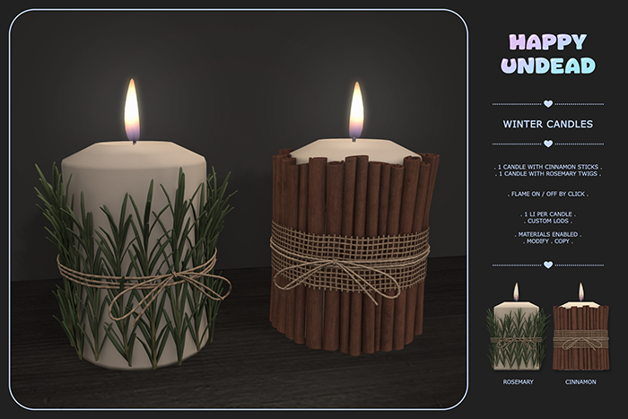 Happy Undead - Winter Candles