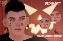 Crimson Soul - Haunted Candies Stickers {GIFT}