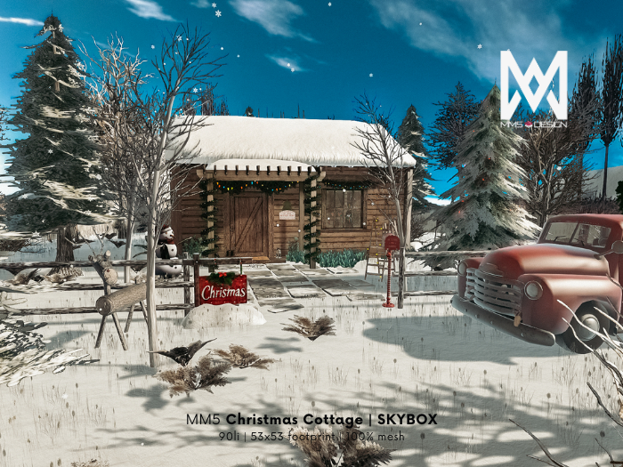 MM5 Christmas Cottage Skybox 