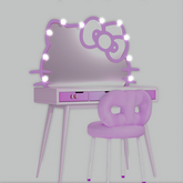 #Loveholic - PURPLE Rosie Vanity & Props