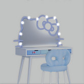 #Loveholic - BLUE Rosie Vanity & Props