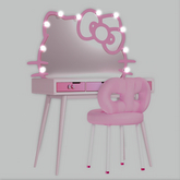 #Loveholic - PINK Rosie Vanity & Props