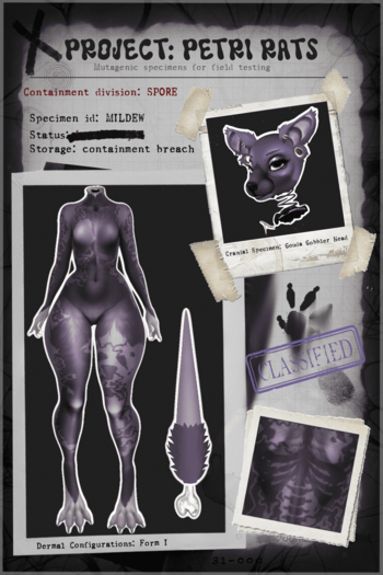 SPORE // PETRI RATS // MILDEW