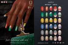 alaskametro<3 "Fall Runway" nail art appliers