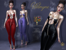 Wilmyne Satin, PBR Jumpsuit, Fatpack