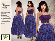 Crazy Pastry Designs Daphne Vintage Gown - iris