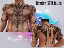 Echo and Aura - Damien BOM Tattoo 