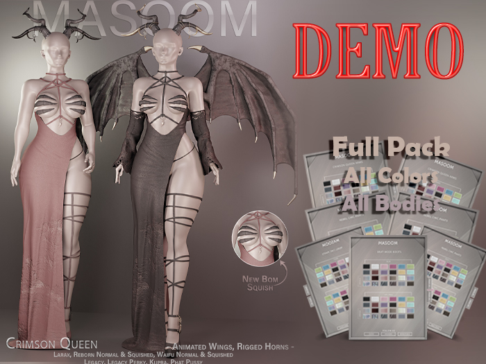 [[ Masoom ]] Colección Crimson Queen - DEMO