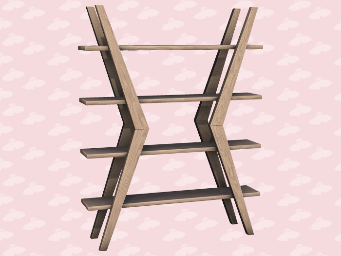 Amalgam: Oak & Air Shelf [Lt Wood] [add]