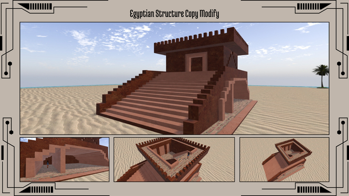 Egyptian Structure Copy Modify
