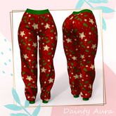 Christmas Elastic Pants Wear