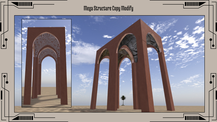 Egyptien  Mega Structure Copy Modify 