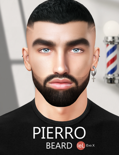 [Fatal Seduction] - Pierro Beard (Black)