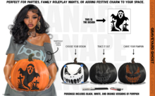 [Canape] Foam Pumpkin - GRAVEYARD GHOST