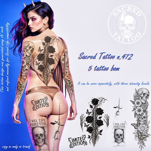 Sacred Tattoo 472..