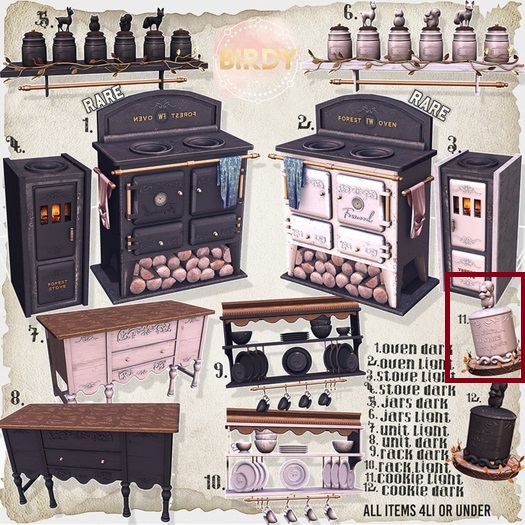 Birdy - Forest Kitchen - Cookies - Light