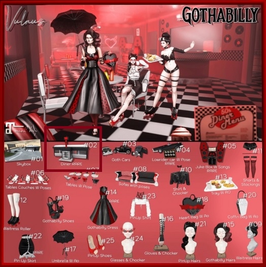 02. Gothabilly Diner - RARE