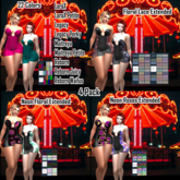 (GGD) Dress 61-4 Pack