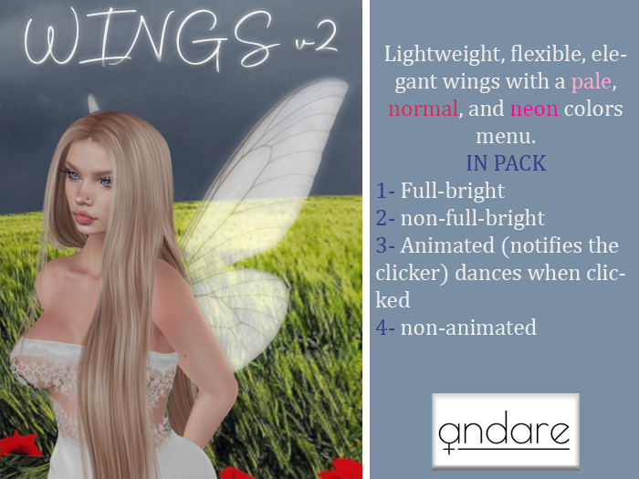 Andare - Wings v2 PACK