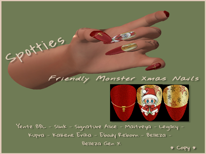 FRIENDLY XMASS MONSTER RED