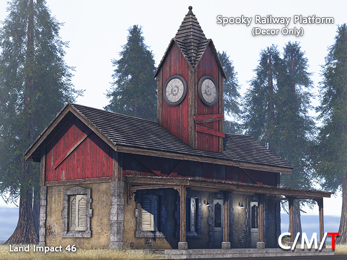 "Killer's" Spooky Railway Platform (Decor Only)