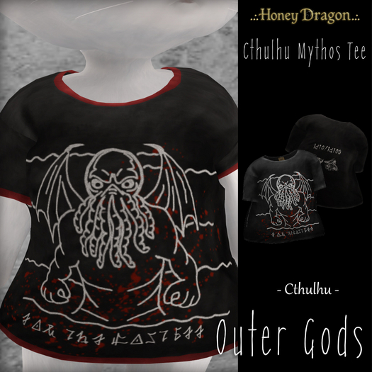 .:.H/D.:. Cthulhu Mythos Tee / Outer Gods - Cthulhu