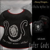 .:.H/D.:. Cthulhu Mythos Tee / Outer Gods - Ul-Zeoth