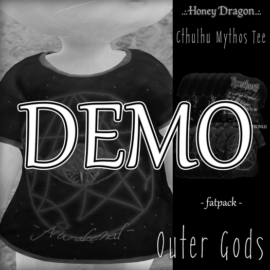 (DEMO).:.H/D.:. Cthulhu Mythos Tee - Outer Gods