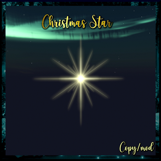 Poussieres d'Etoile Christmas Star