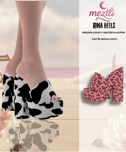 MEZTLI - Irina Heels - Red