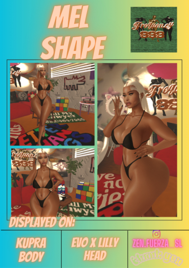 Mel Shape by Frequency 888 *READ NOTECARD*