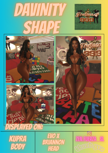 Davinity Shape by Frequency 888 *READ NOTECARD*