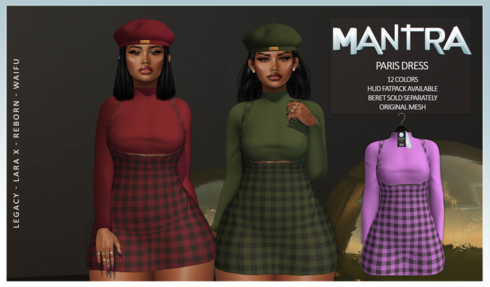 MANTRA :: PARIS DRESS LILAC