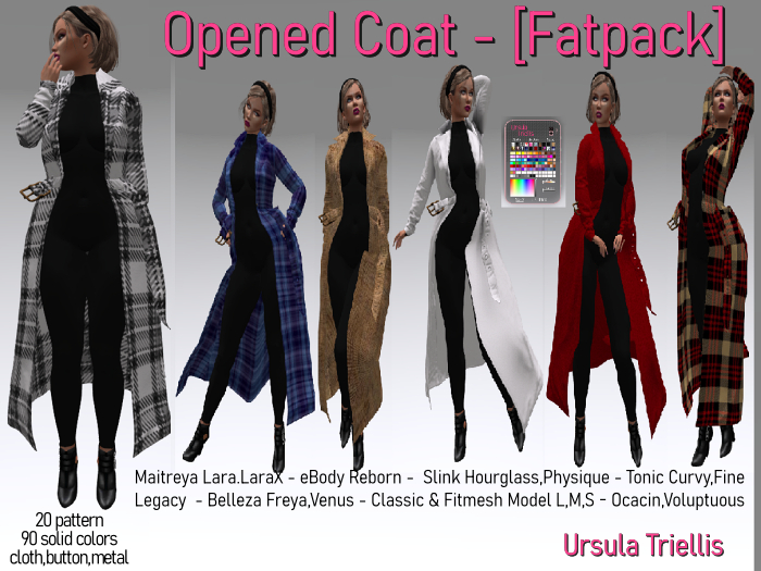 5963 Opened Coat - [Fatpack]