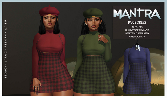 MANTRA :: PARIS DRESS NAVY