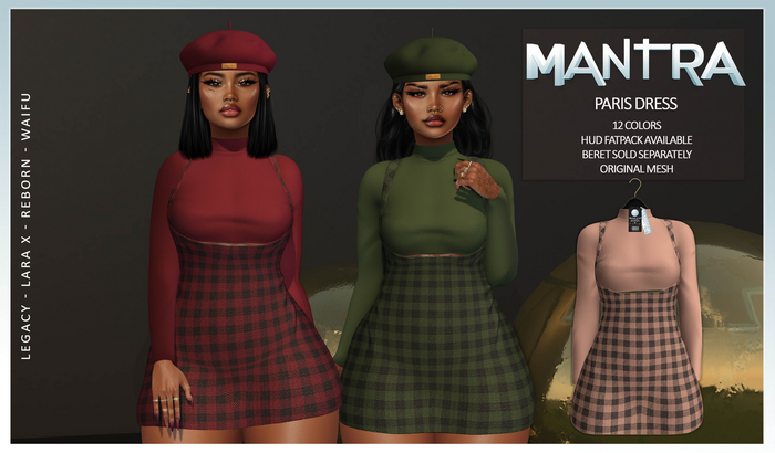 MANTRA :: PARIS DRESS NUDE