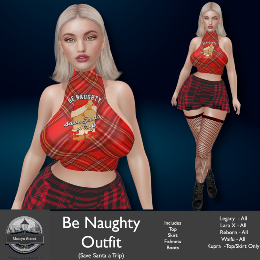 Mostyn St - Be Naughty Outfit