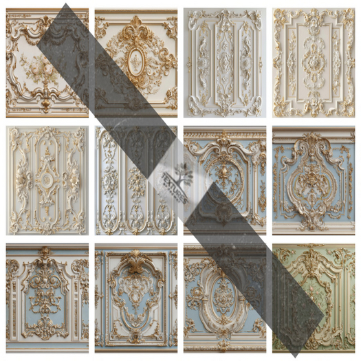 TB - ROCOCO ORNATE PANEL