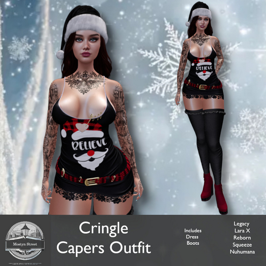 Mostyn St - Cringle Capers Outfit