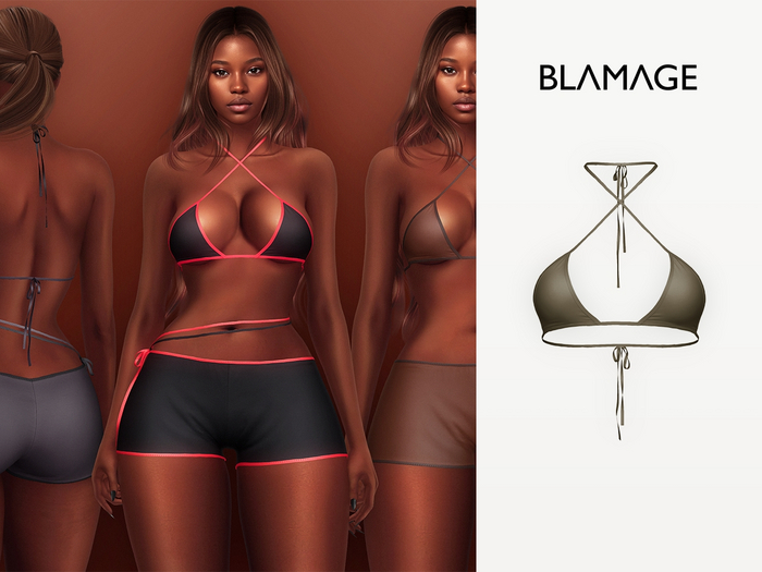Blamage - Alexandra Top - Army