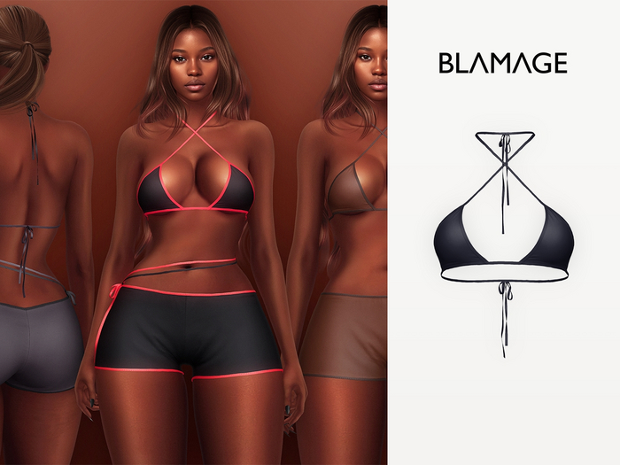 Blamage - Alexandra Top - Navy